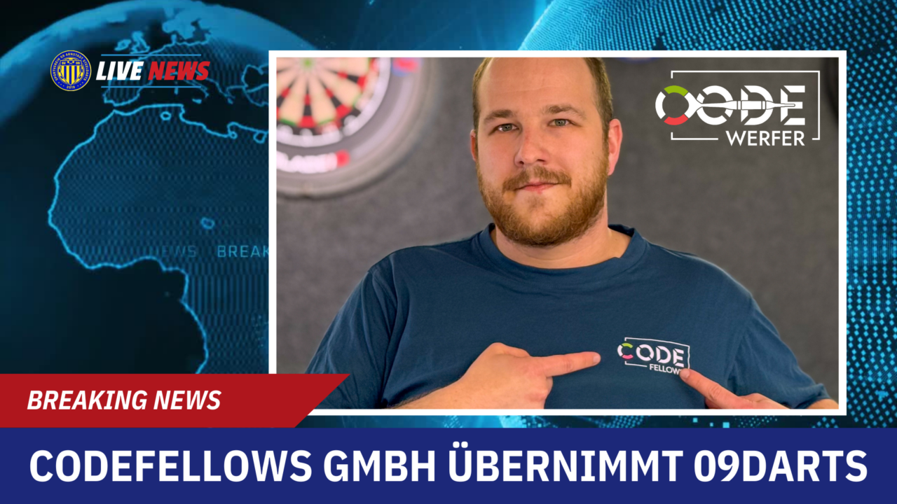 CodeFellows GmbH übernimmt die Dartabteilung 09Darts